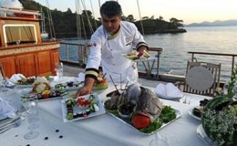 gulet yacht catering