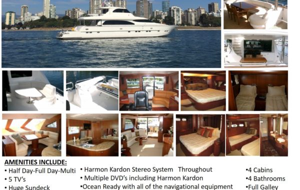 82′ Horizon Luxury Yacht