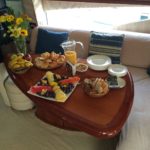 Catering on Yacht