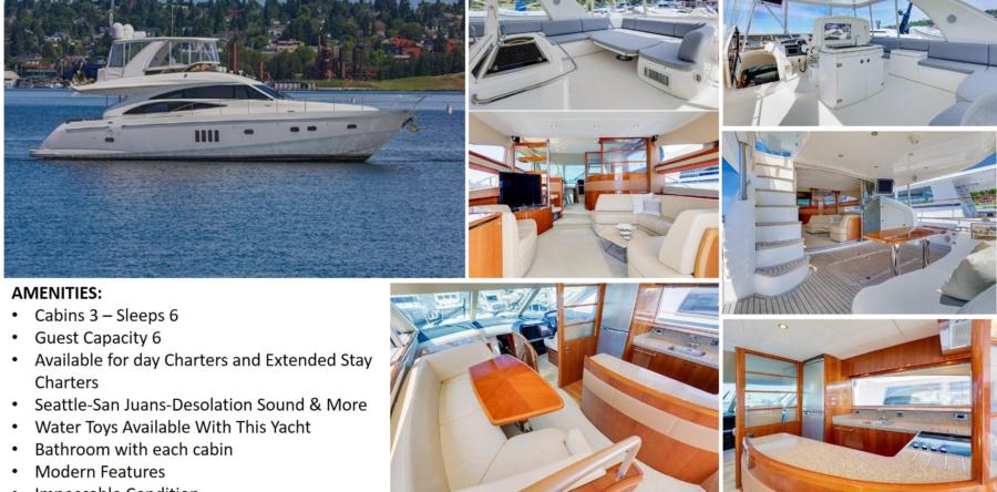 67′ Viking Luxury Yacht