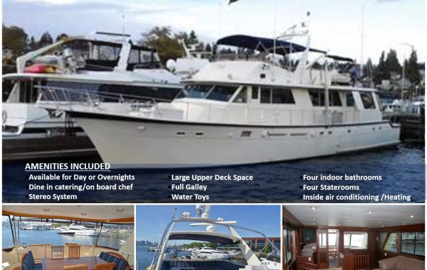 84′ Hatteras Luxury Yacht